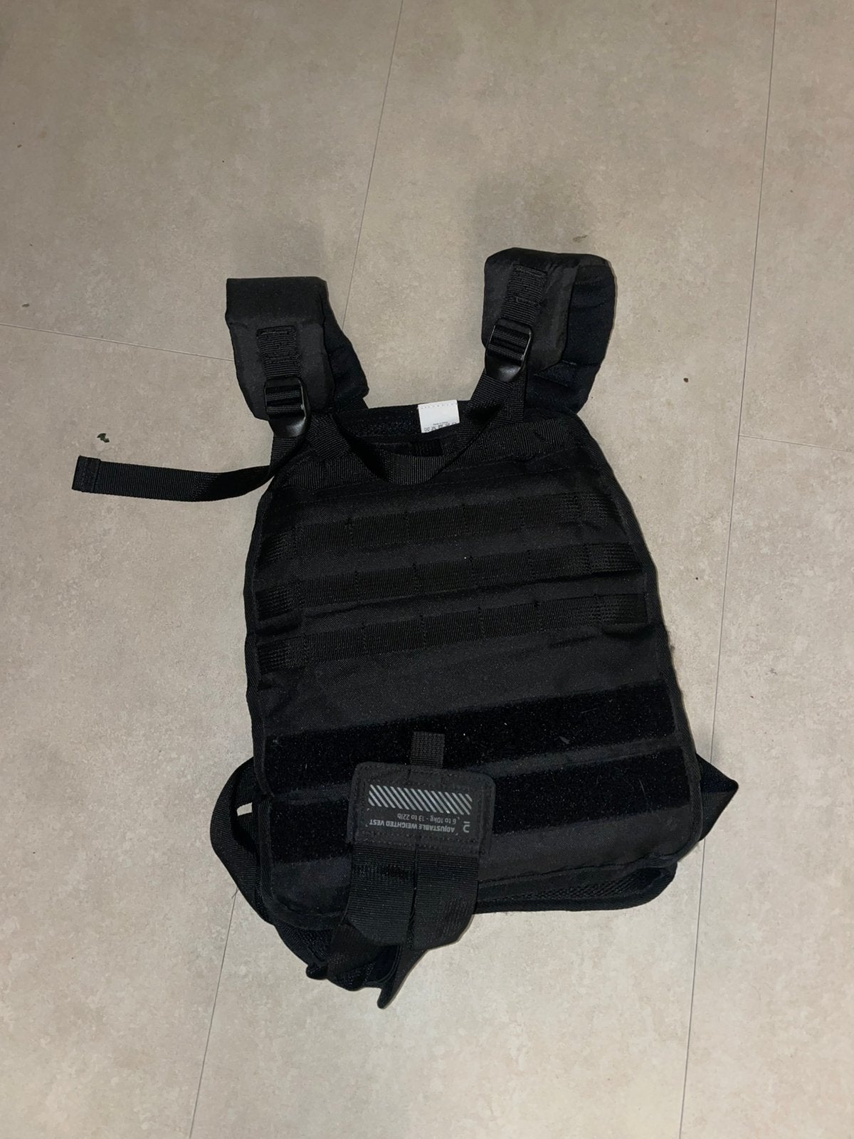 Gewichtsvest 10kg, Ophalen, Nieuw, Metaal, Krachtstation