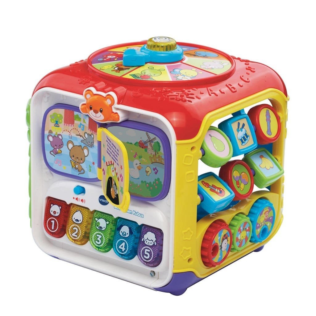 VTech Ontdekken Kubus - Interactief Speelgoed, Ophalen, Zo goed als nieuw, Overige typen, Met geluid