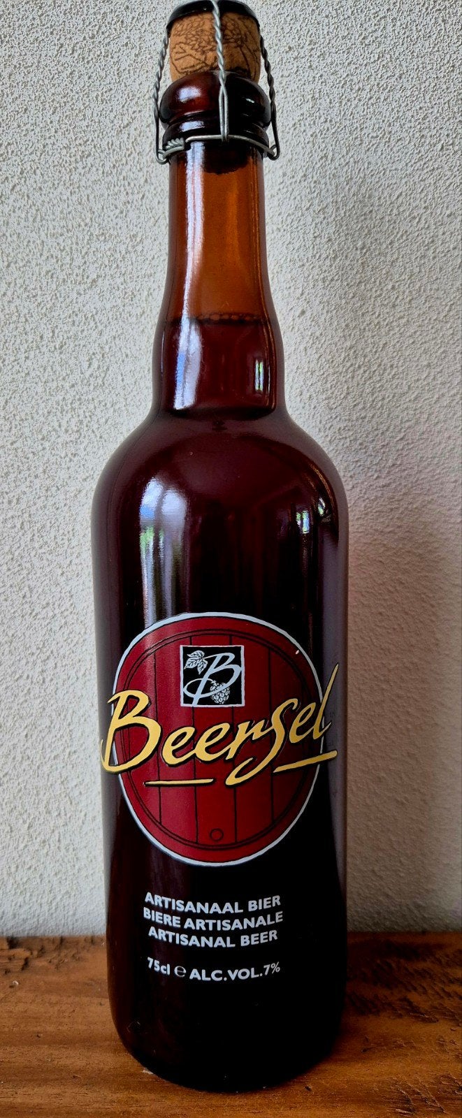 0,75 cl Volle oude fles Beersel Blond 3 Fonteinen bier, Verzamelen, Ophalen of Verzenden, Zo goed als nieuw, Flesje(s), Overige merken