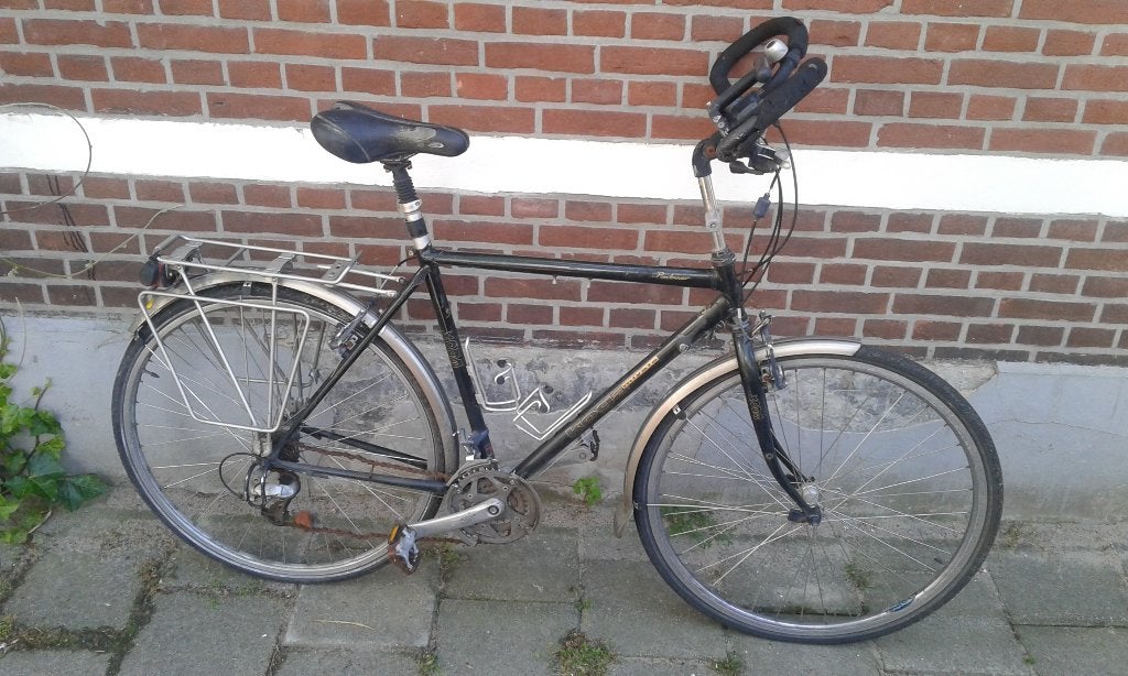 Oldtimer Gazelle Sport Speciaal damesfiets, 28 inch, Gebruikt, Velgrem, 61 tot 65 cm