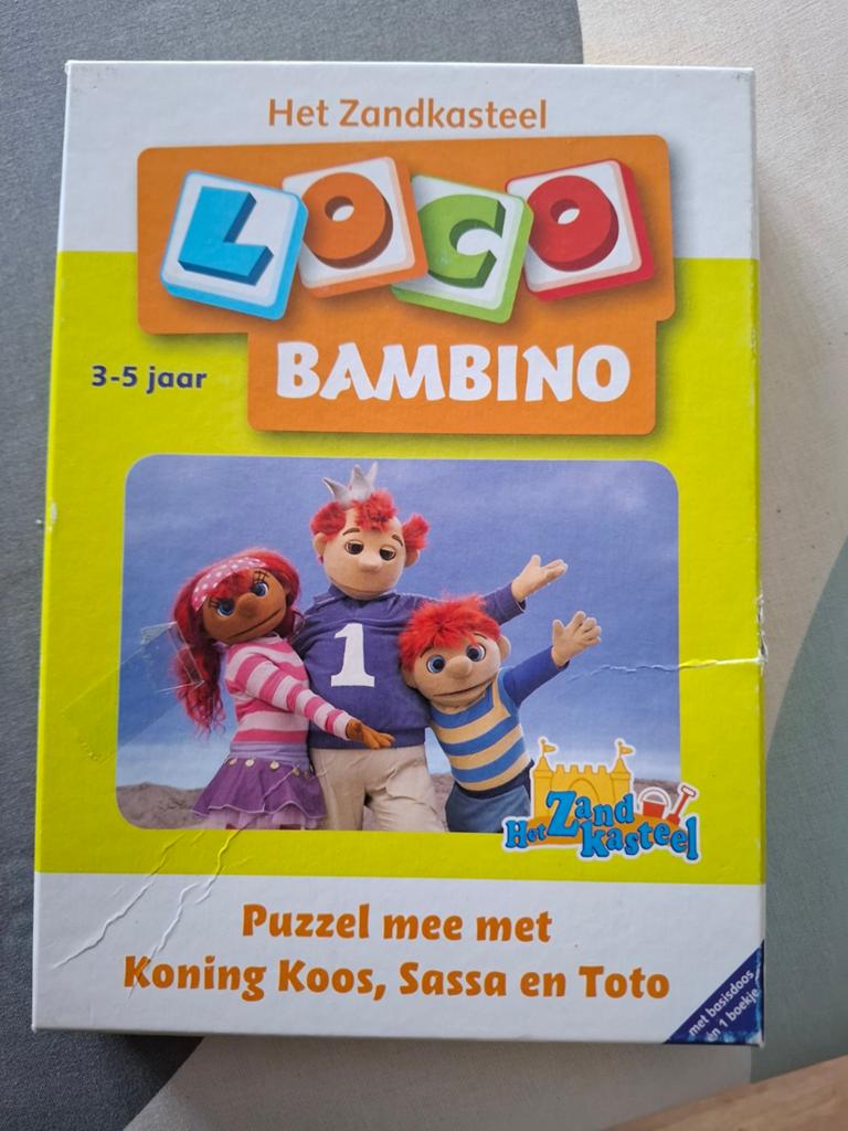 Loco bambino het zandkasteel, Ophalen of Verzenden