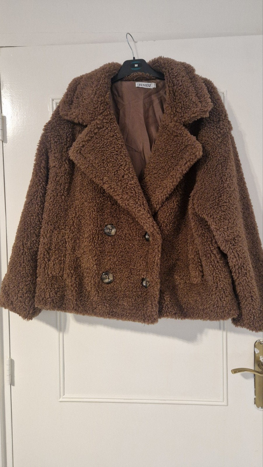 Nieuw DREAMERZ Bruine Bontjas Maat S/M, Bruin, Nieuw, Maat 36 (S), DREAMERZ