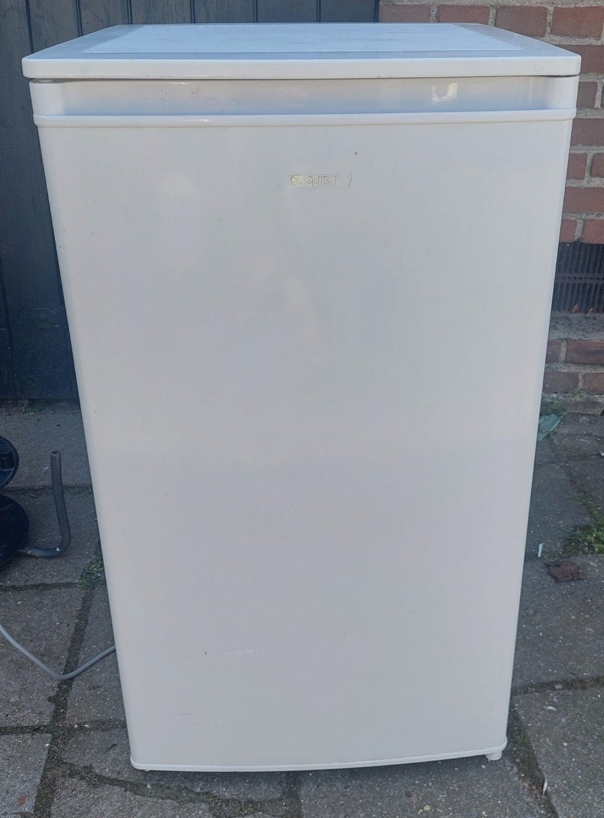 Exquisit tafelmodelvrieskast 64 liter., Witgoed en Apparatuur, Minder dan 85 cm, Minder dan 60 cm, Zo goed als nieuw, Energieklasse A of zuiniger