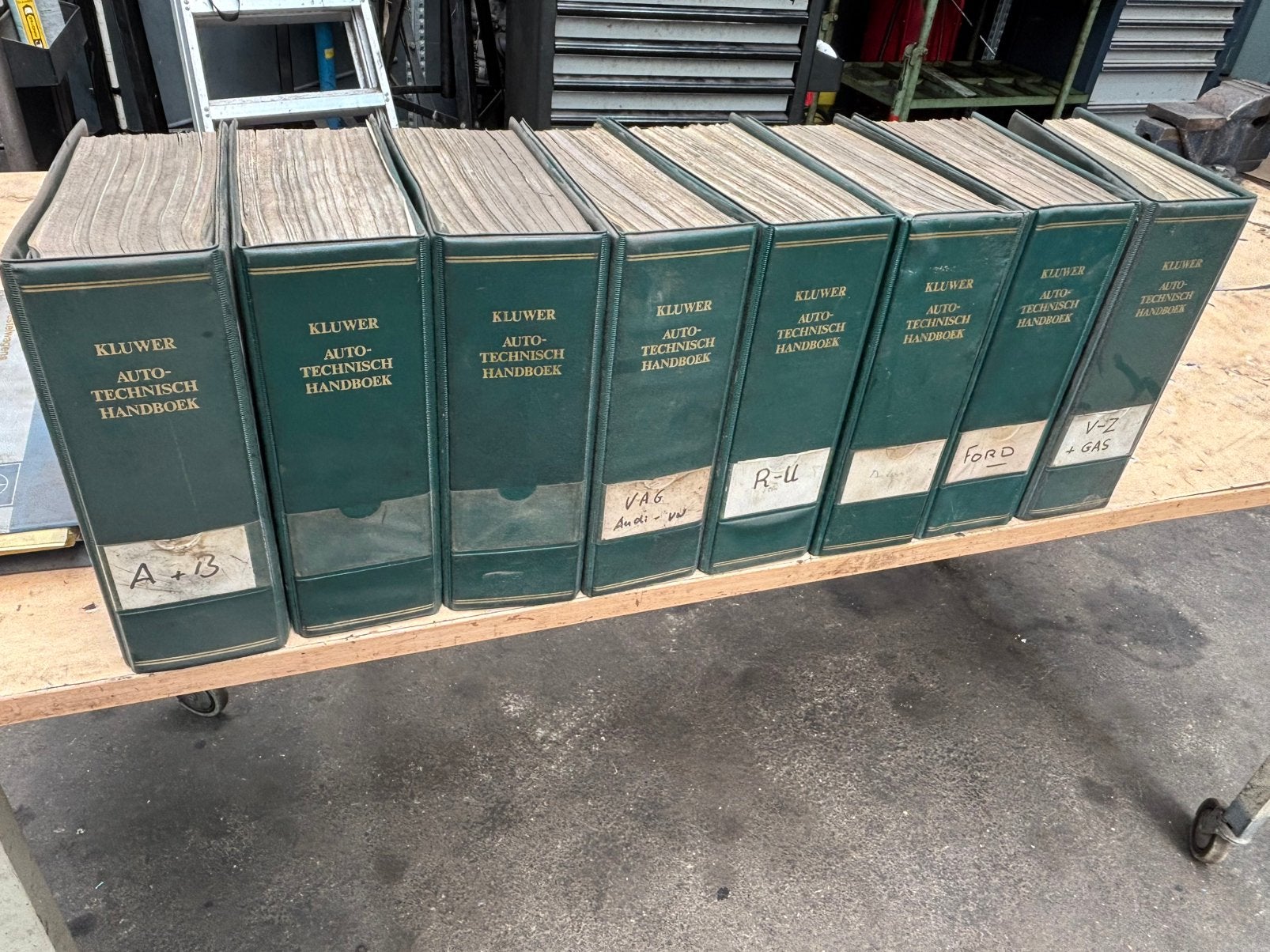 Kluwer auto handboeken A-Z, Ophalen, Gelezen, Algemeen