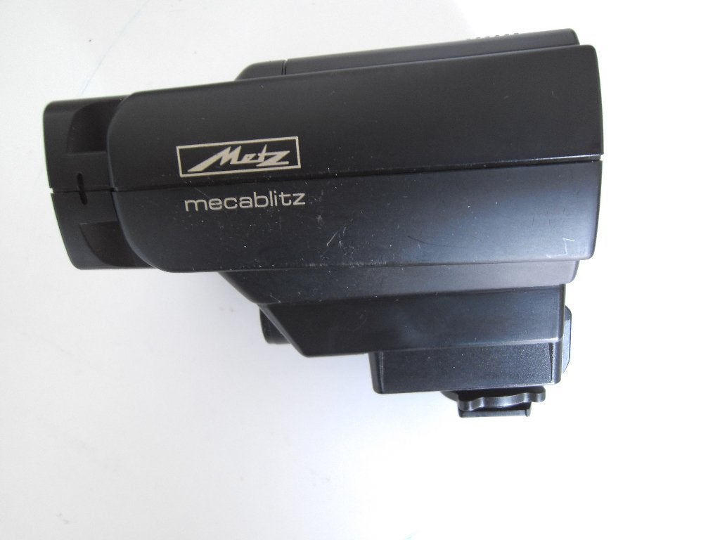 Metz Mecablitz 32 MZ-3 flitser met SCA 3000 systeem, Externe flitser, Ophalen of Verzenden, Gebruikt, Canon