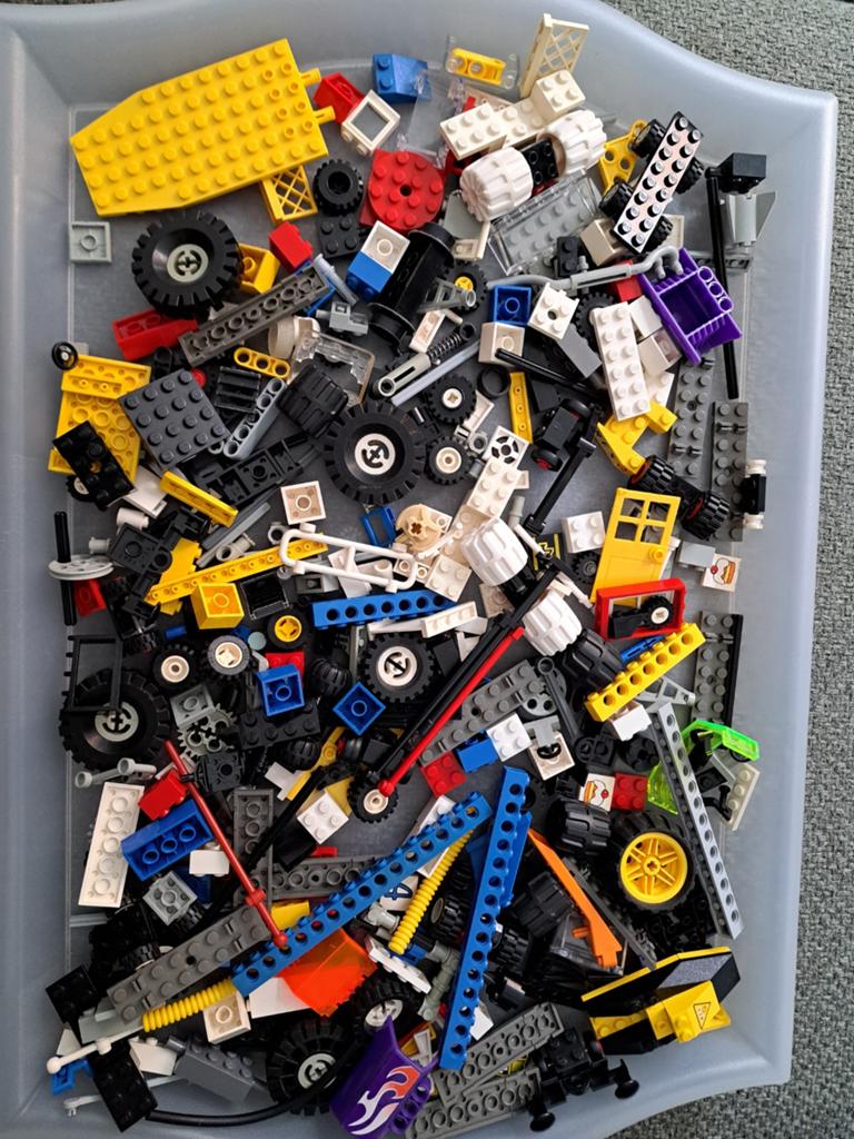 Lego van alles wat, Ophalen