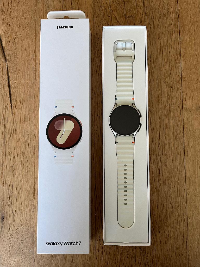 samsung galaxy watch 7 wit, Gebruikt, Wit, Samsung ⌚️, Ophalen of Verzenden