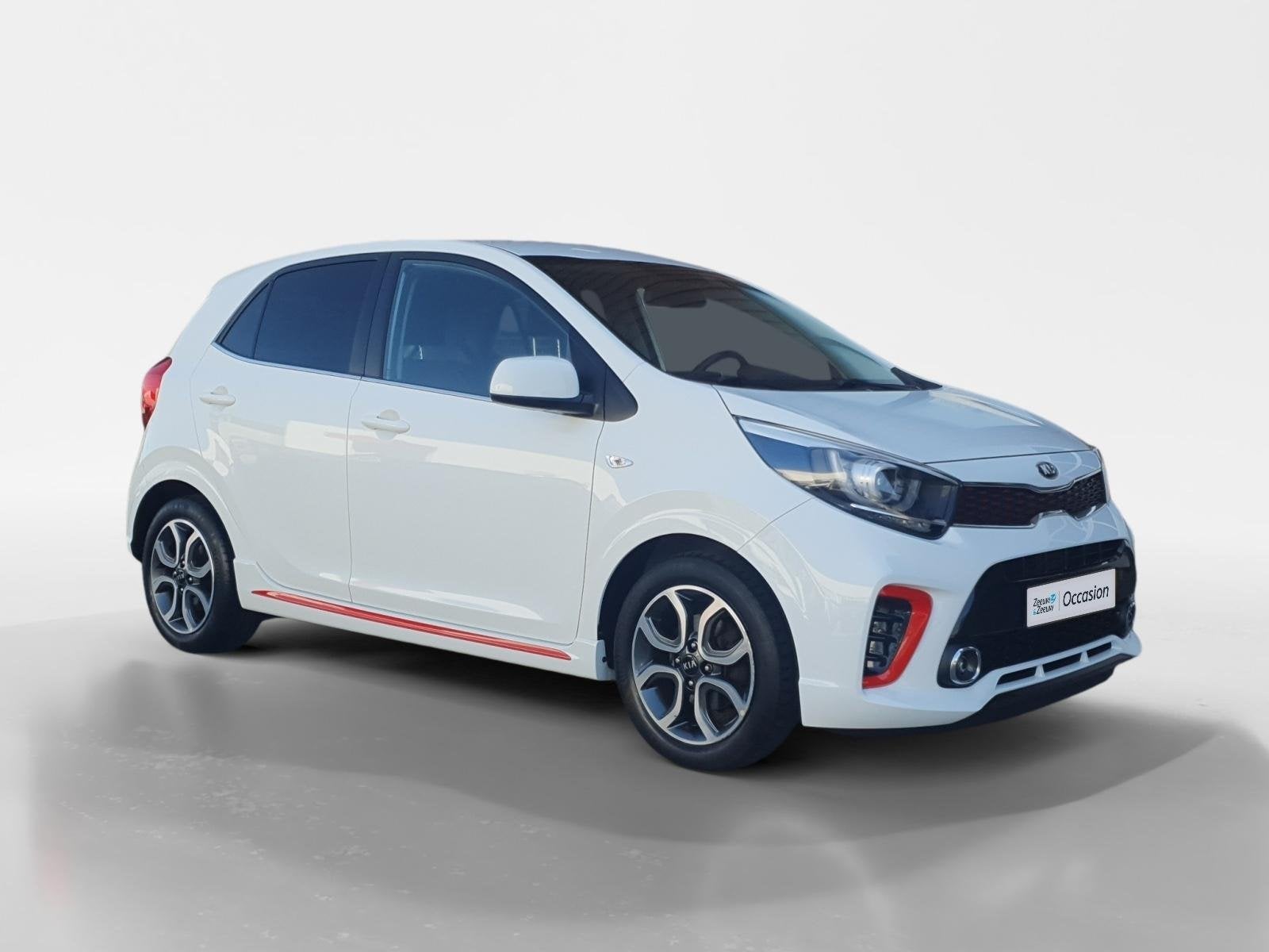 Kia Picanto 1.0 MPi GT-Line Edition | Navigatie | Camera | A, Auto's, Voorwielaandrijving, 12 maanden, Gebruikt, Euro 6