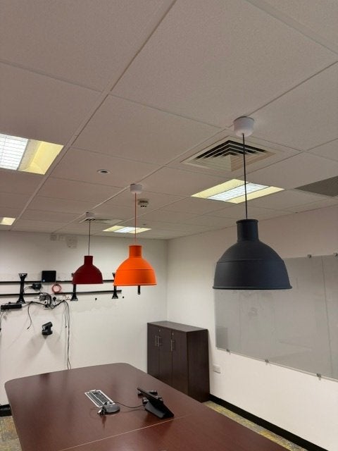 SET - Design MUUTO Unfold Pendant Hanglampen / lampen, 1 set, Ophalen of Verzenden, Gebruikt