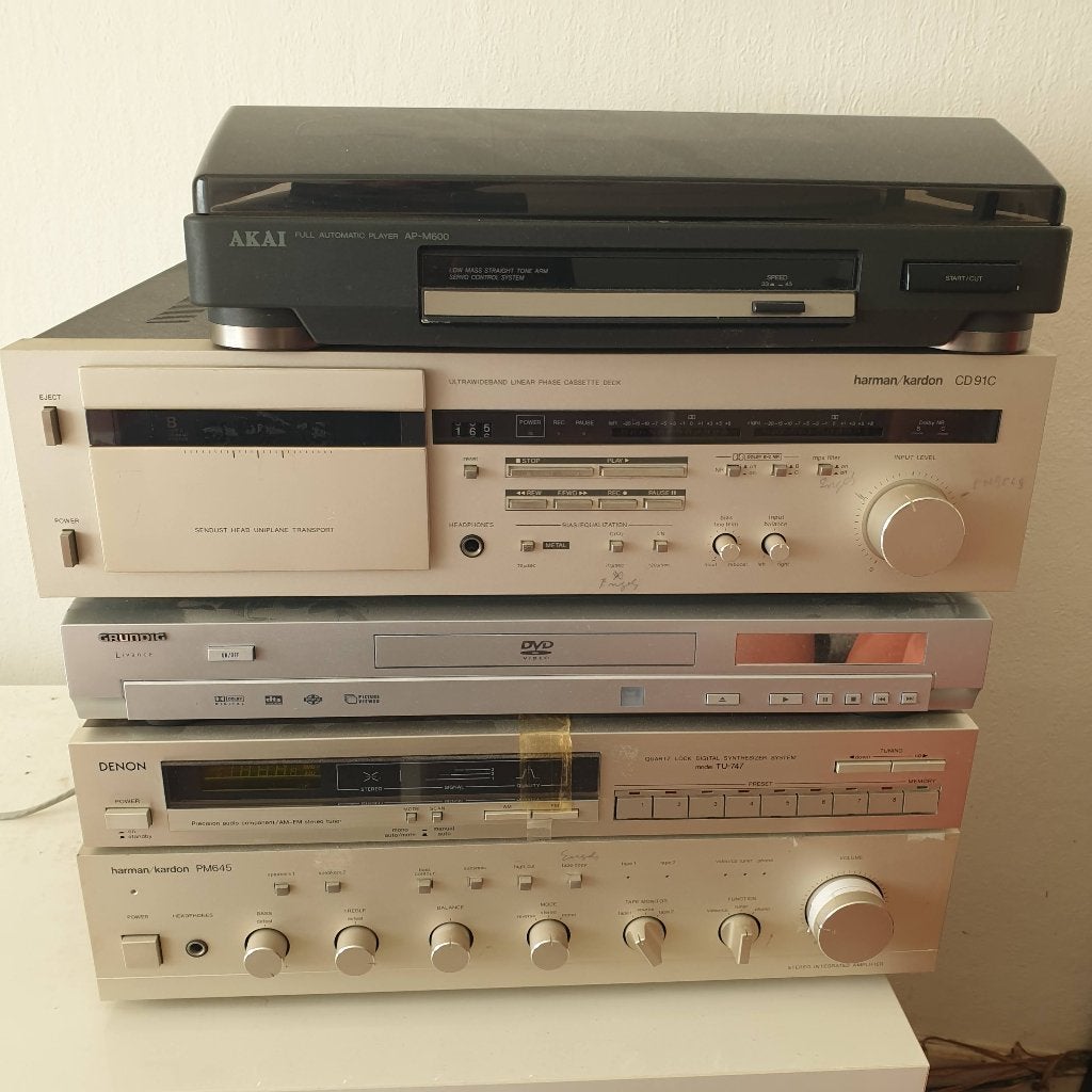 Geluidsinstallatie, Ophalen, Denon, 60 tot 120 watt, Gebruikt
