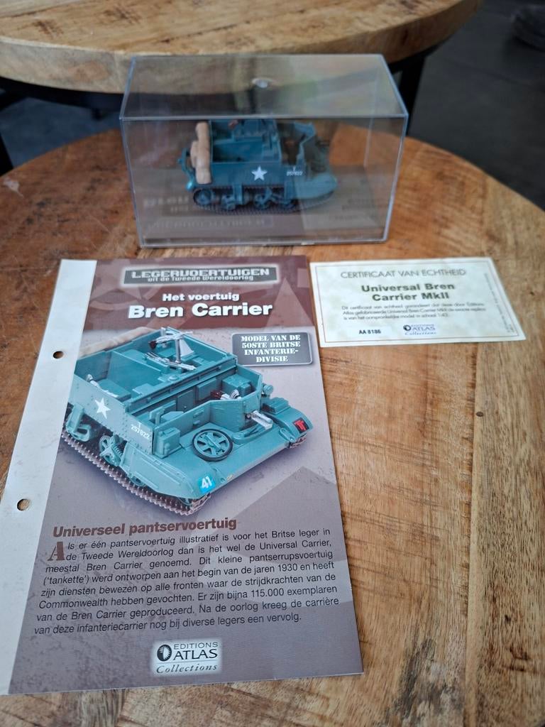 Universal Bren Carrier MkII 1:43, Hobby en Vrije tijd, Ophalen of Verzenden, Zo goed als nieuw