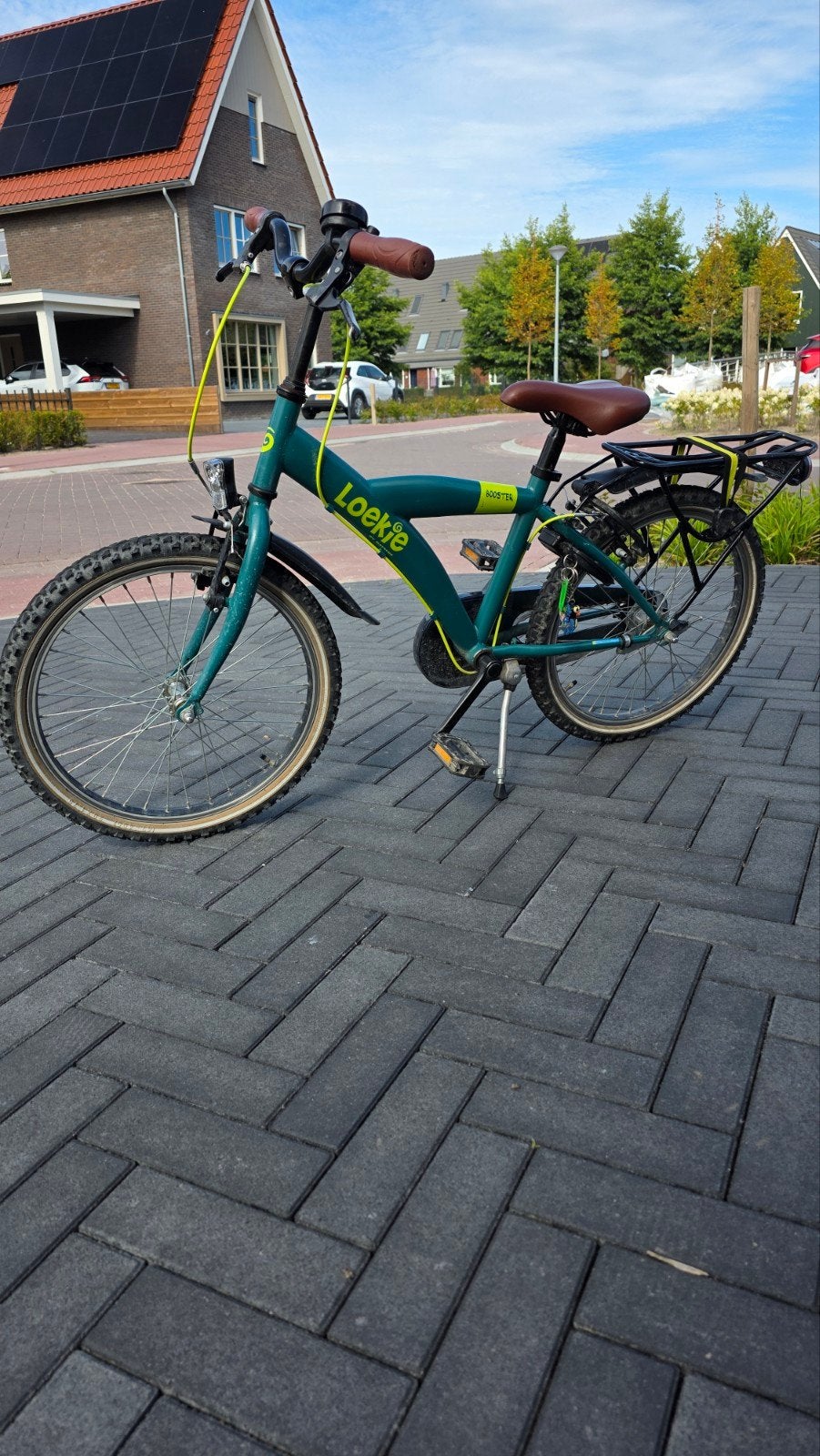 Loekie kinderfiets 20 inch met slot, Fietsen en Brommers, Fietsen | Kinderfietsjes, Ophalen, 20 inch of meer, Gebruikt, Velgrem