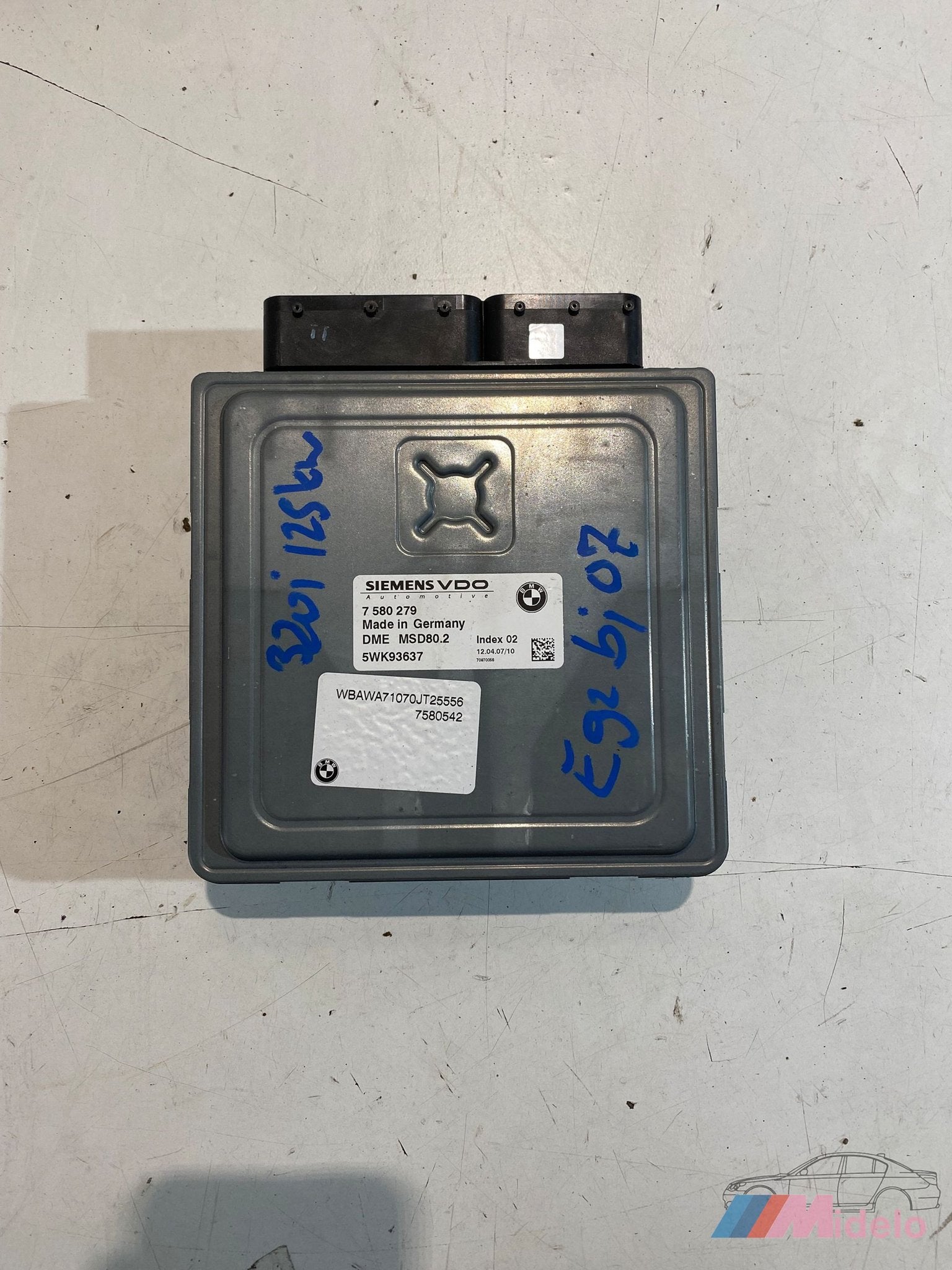 BMW E92 COMPUTER MOTORMANAGEMENT 7580279, Gebruikt, -, -, Ophalen of Verzenden