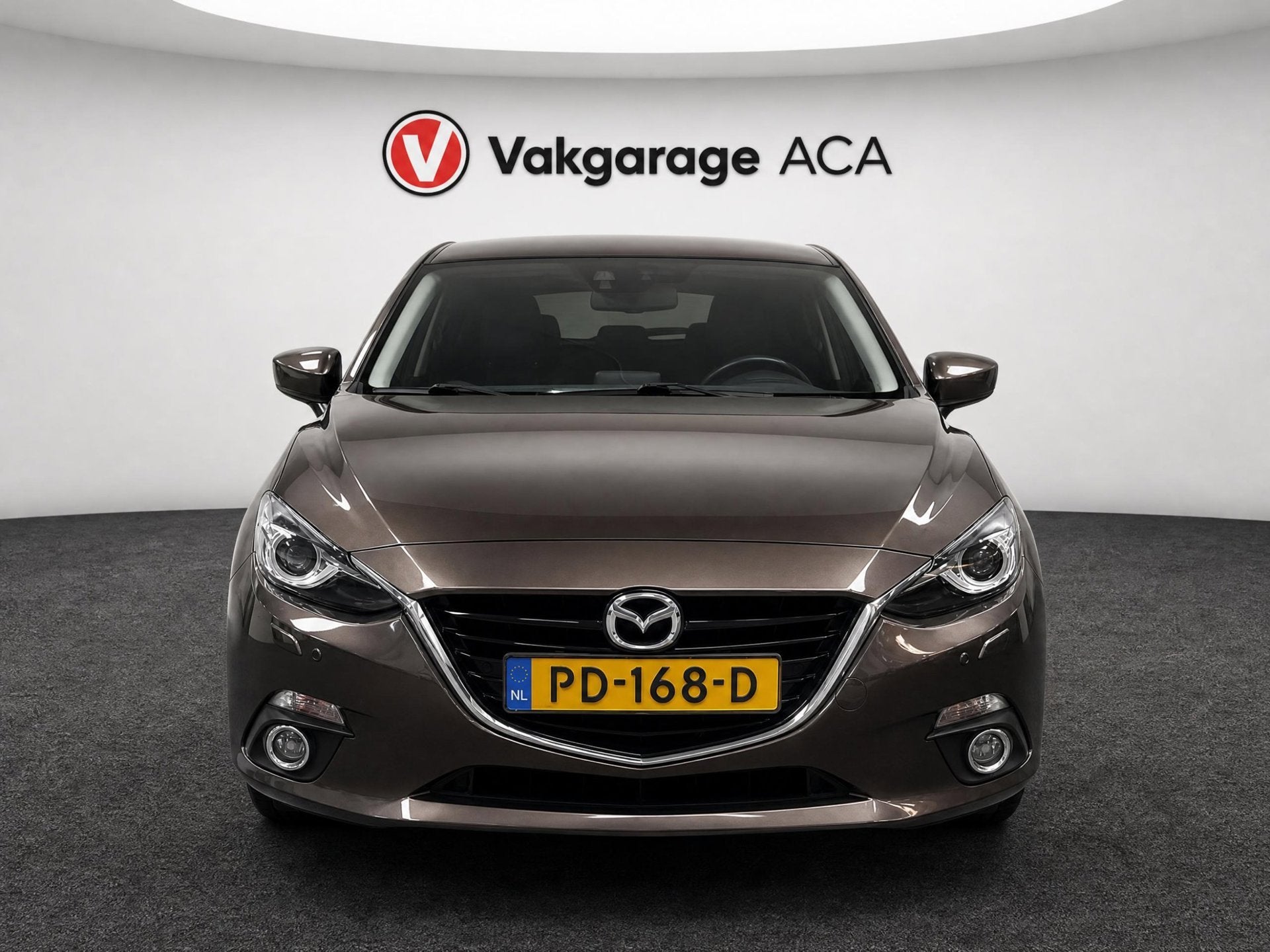 Mazda 3 2.0 TS+ // 117.000 km // NAVI // LEDER // CLIMA // T, 1998 cc, Gebruikt, 4 cilinders, Bruin