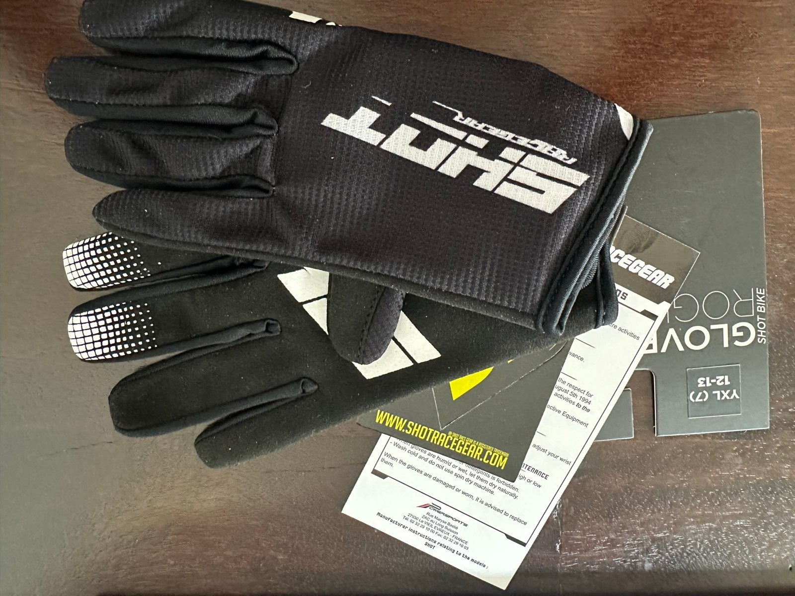 Nieuwe Shot Rogue BMX-handschoenen Youth XL Zwart, Kinderen, Nieuw, Ophalen of Verzenden, Handschoenen