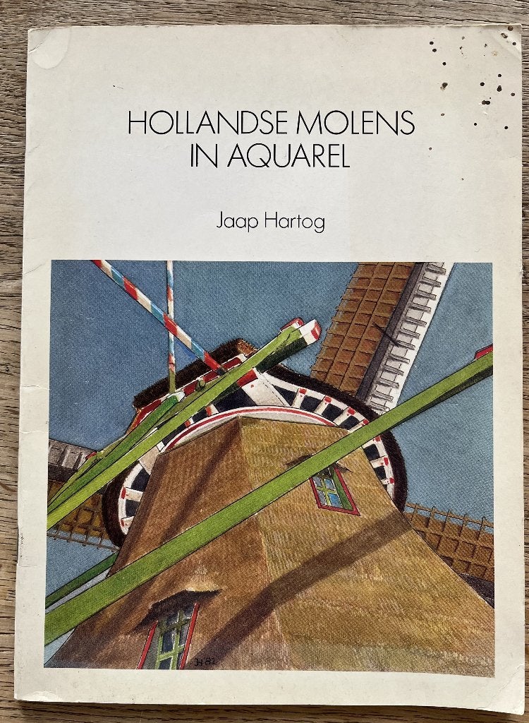 Hollandse molens in aquarel - Jaap Hartog, Ophalen of Verzenden, Gelezen, Jaap Hartog