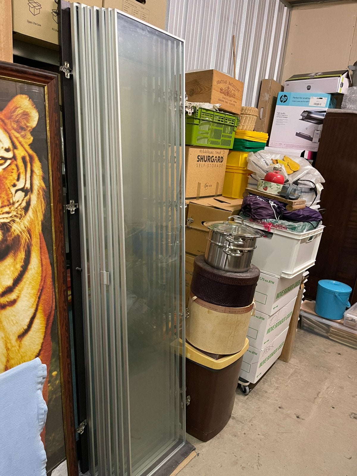 8 vitrine deuren Hogbo voor Billy kast Ikea, Ophalen, 200 cm of meer, 50 tot 100 cm, Zo goed als nieuw