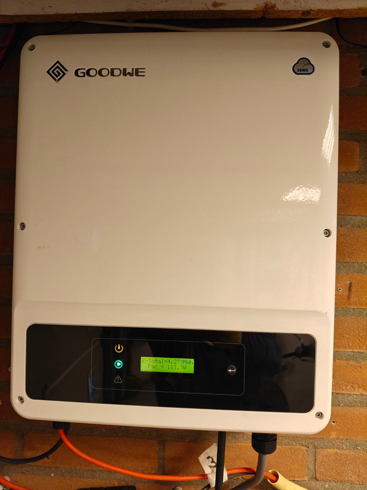 Goodwe 3000D-NS, Ophalen, Zo goed als nieuw, Overige typen, 200 wattpiek of meer