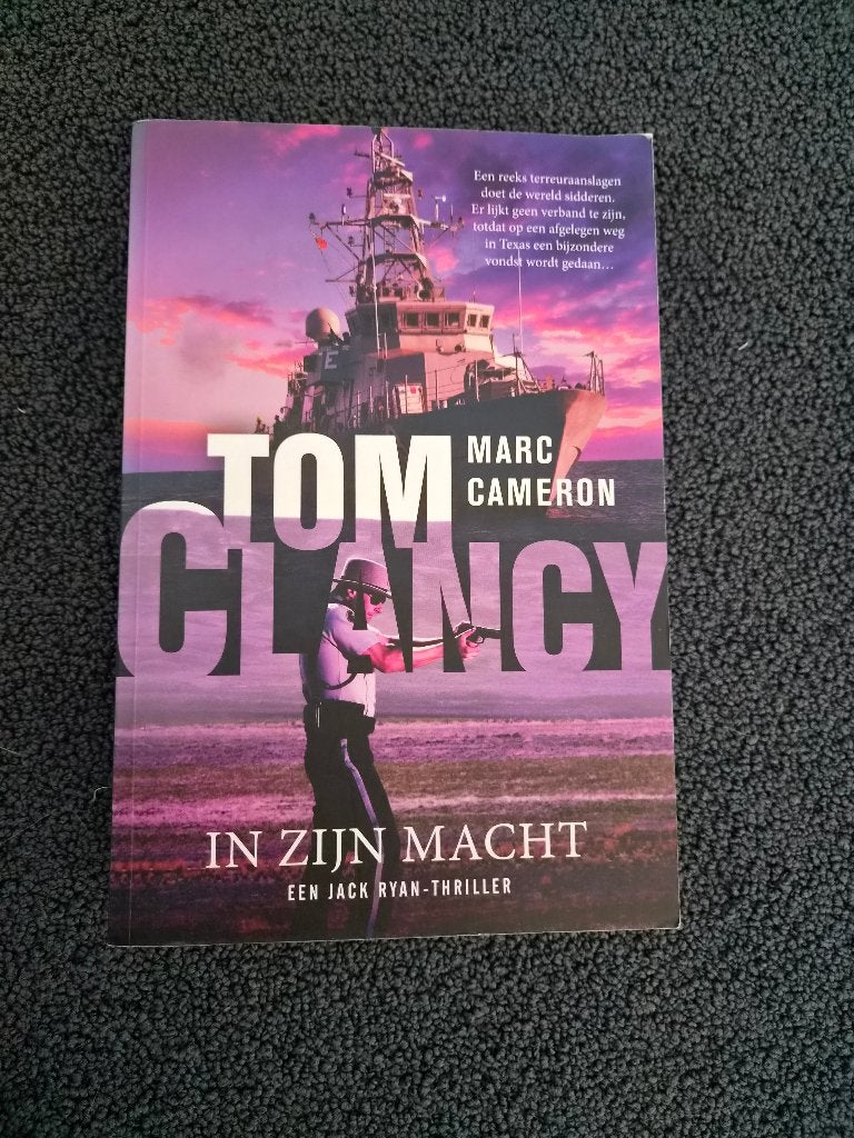 Boek: Tom Clancy In zijn macht (Jack Ryan), Ophalen of Verzenden, Zo goed als nieuw, Mark Cameron, Amerika
