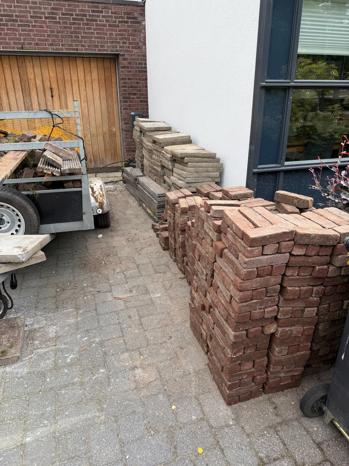 Gratis af te halen! Gebruikte tegels, Ophalen, Overige materialen, Gebruikt, Minder dan 20 cm
