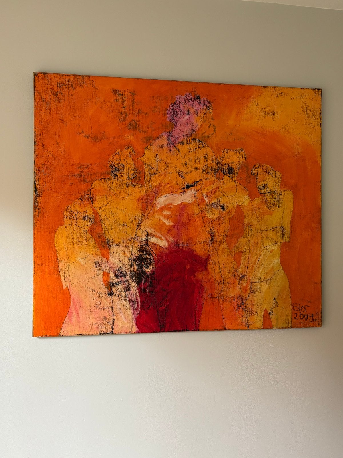 Schilderij 120x140 Sjer Jacobs, Ophalen