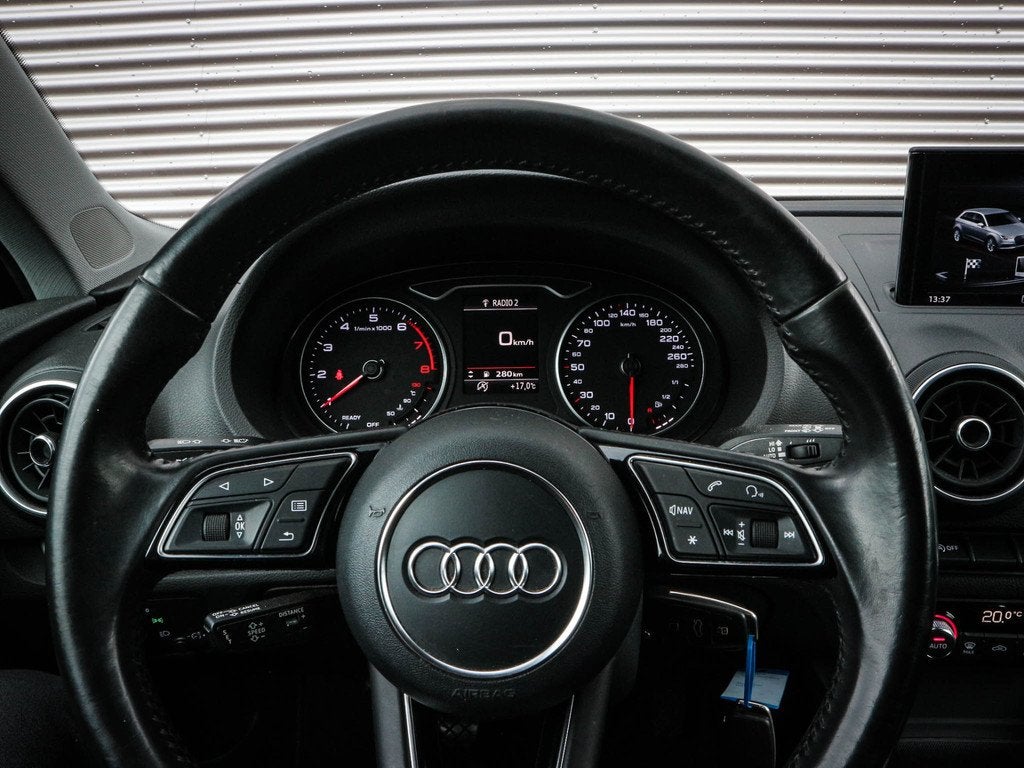 Audi A3 Sportback 1.0 TFSI Sport Lease Edition | Clima | Cru, Voorwielaandrijving, Stof, Gebruikt, Wit