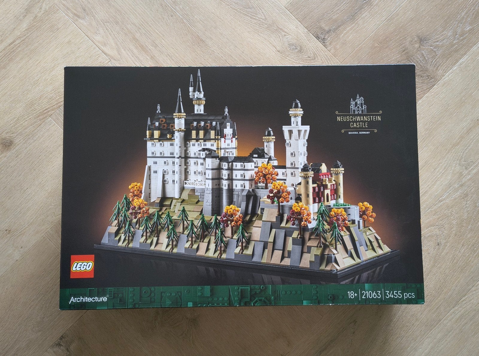 Lego 21063 Neuschwanstein, Ophalen, Compleet, Lego, Architecture