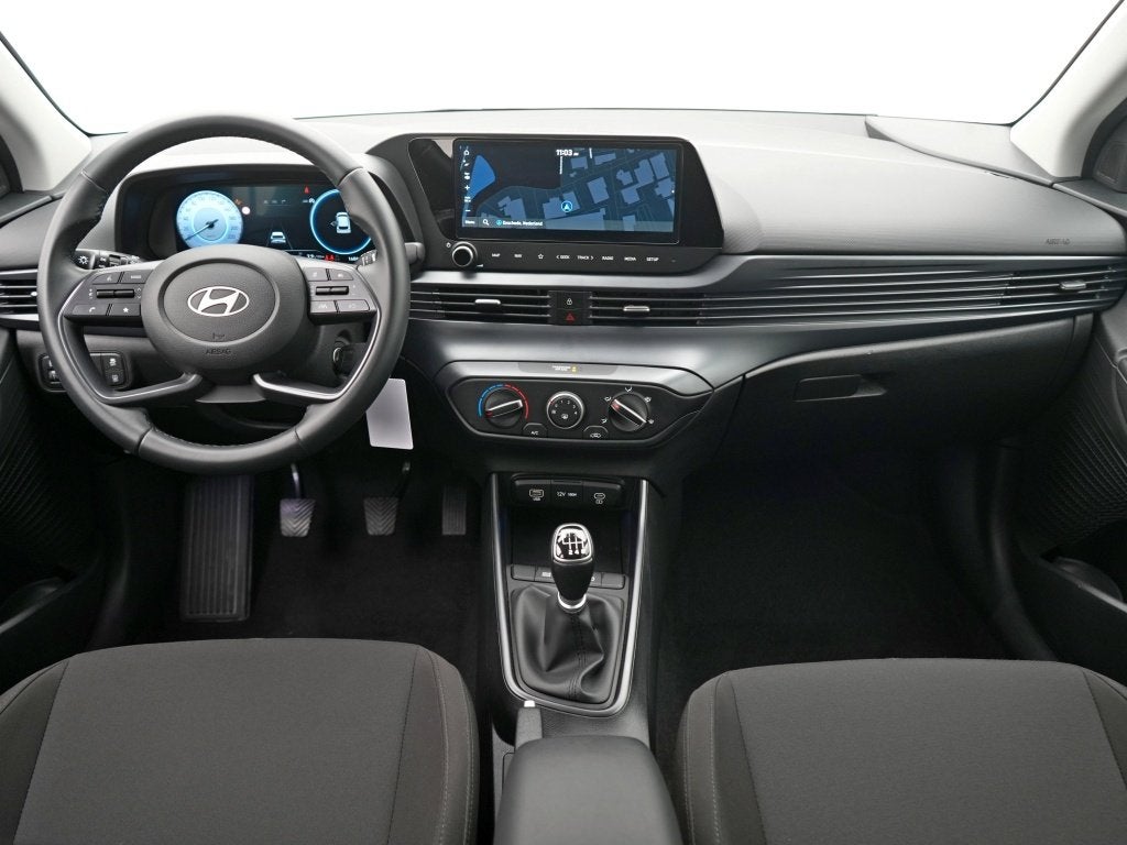 Hyundai i20 1.0 T-GDI Comfort Smart | LED | Private lease 39, Auto's, Gebruikt, Blauw, Lichtsensor, Bedrijf