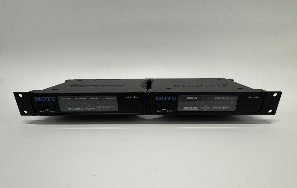 DUBBELE MOTU Micro Lite USB MIDI Interface, Ophalen of Verzenden, Gebruikt