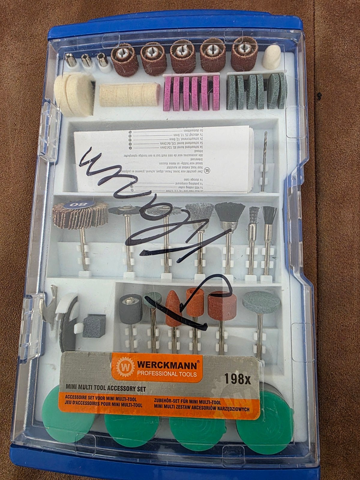 Dremel en Werckmann accessoires set (198x), Ophalen of Verzenden
