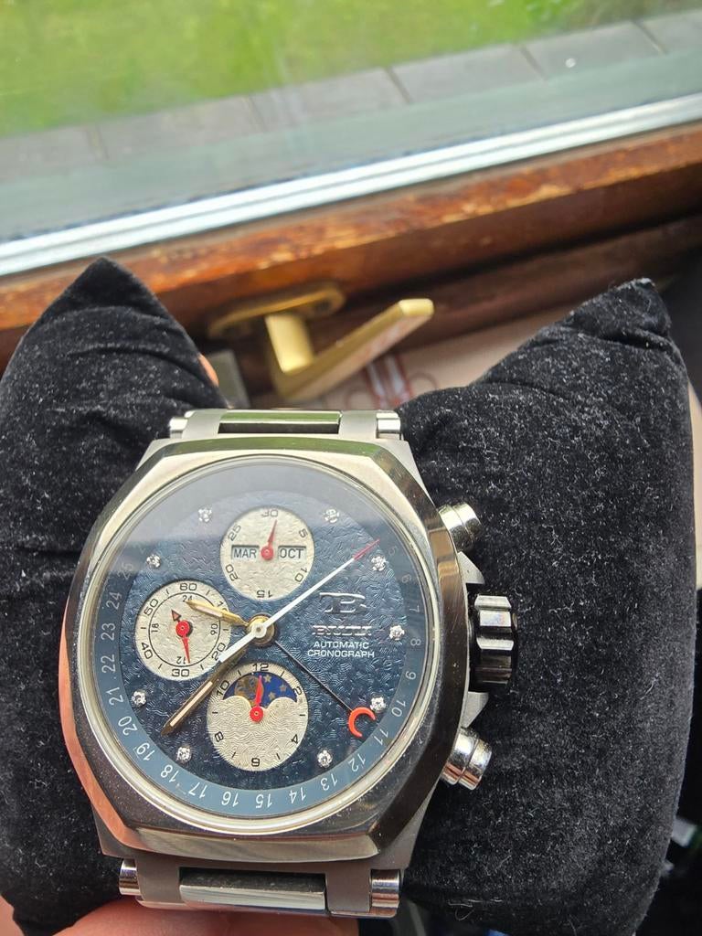 Buti Essens Limited Edition Horloge - Zeldzaam Chronograaf, Overige merken, Staal, Staal, Polshorloge