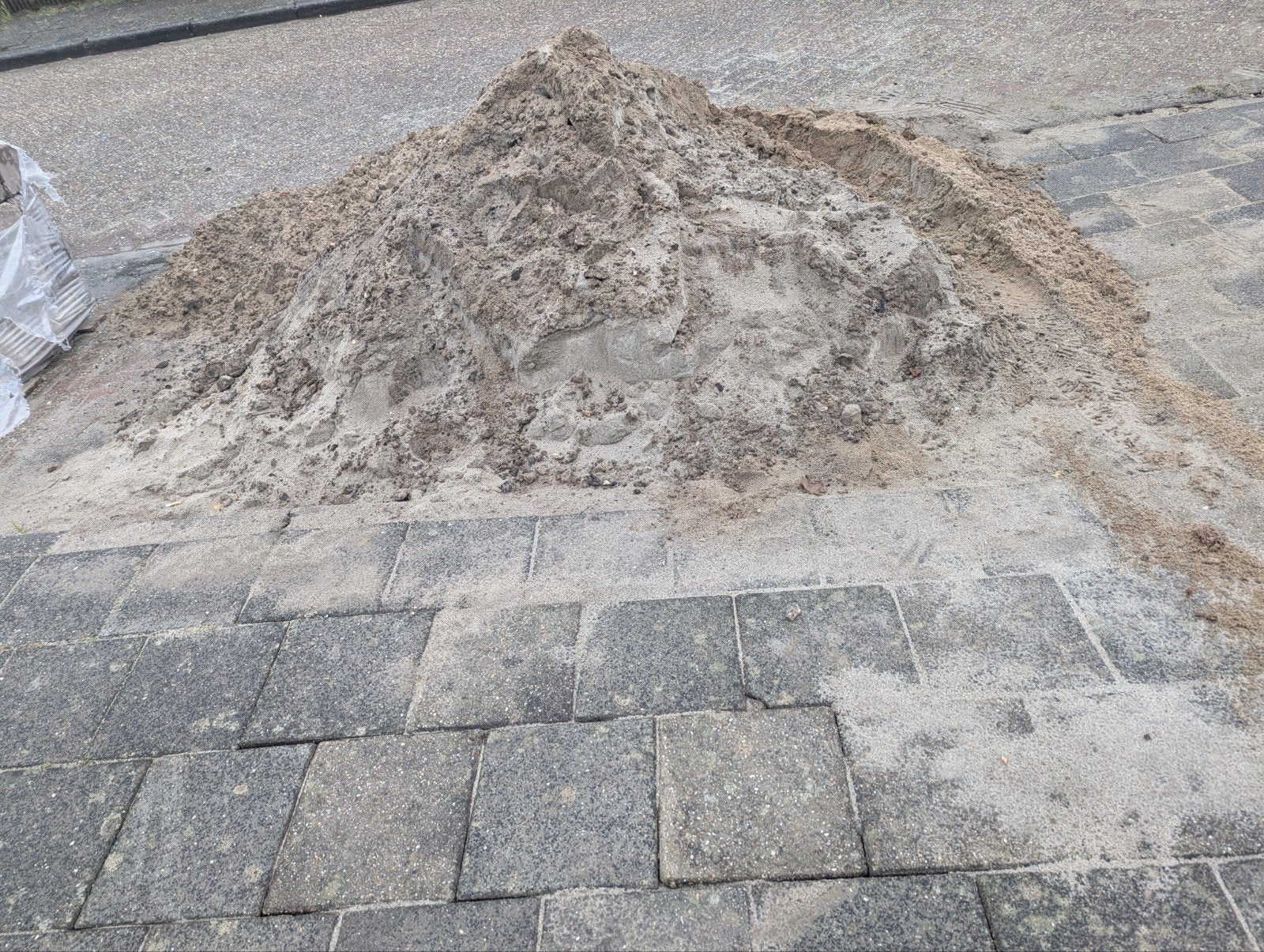 Gratis zand!, Tuin en Terras, Zand, Ophalen, Ophoogzand