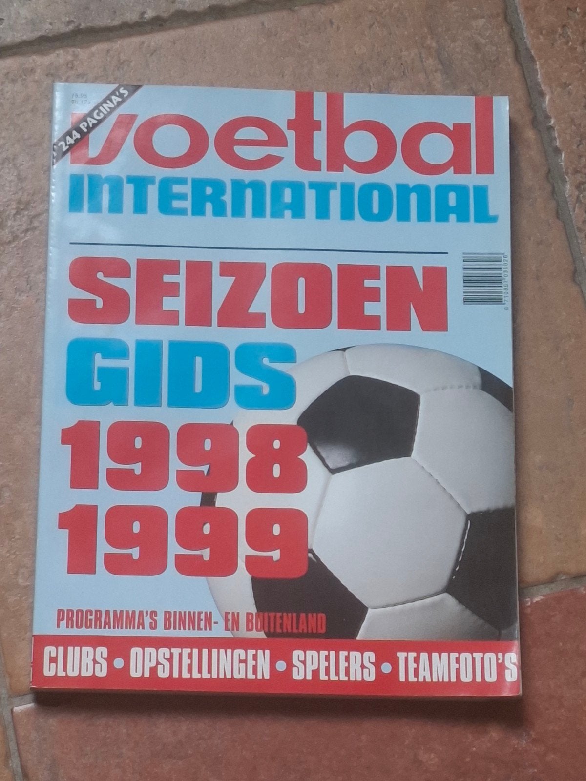 Seizoen Gids 1998-1999 Voetbal International, Ophalen of Verzenden, Nieuw, Balsport