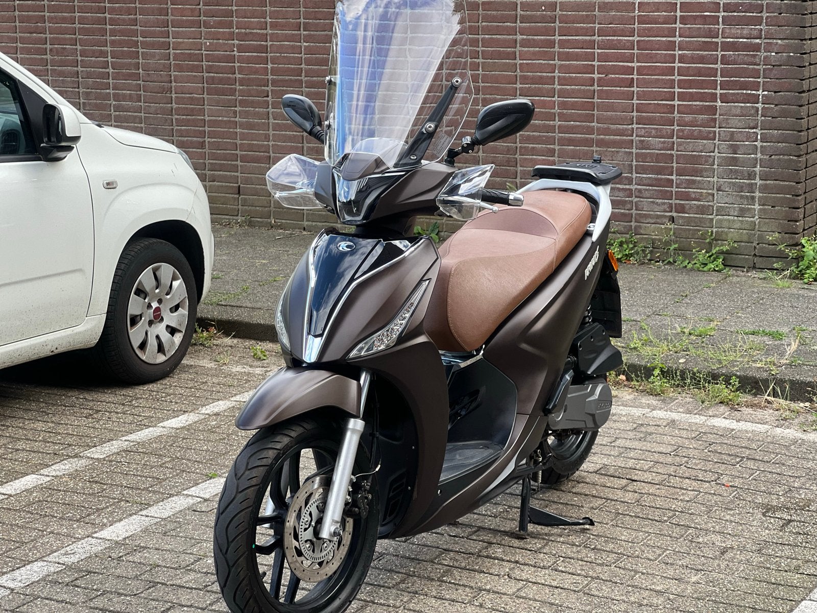 Kymco New People S 2021 | 8.700 km | Inclusief accessoir, Fietsen en Brommers, Scooters | Kymco, Ophalen, Gebruikt, Maximaal 45 km/u