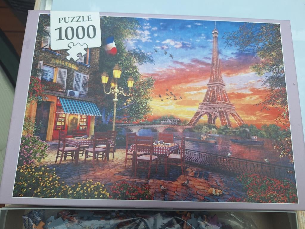 Puzzel Parijs, Ophalen of Verzenden, 500 t/m 1500 stukjes, Zo goed als nieuw