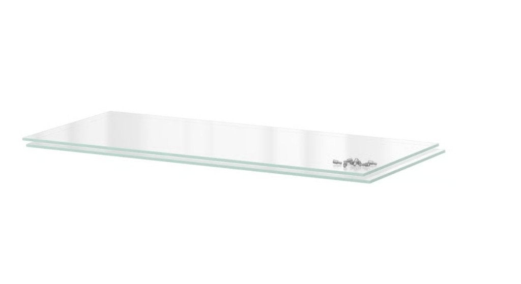 Glazen plank UTRUSTA 2x, Ophalen, Nieuw, 50 tot 100 cm, Minder dan 100 cm