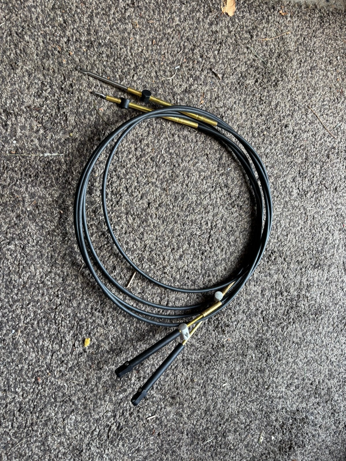 Ultraflex 10ft gas/schakel kabel afstandsbediening, Ophalen, Zo goed als nieuw, Motor en Techniek