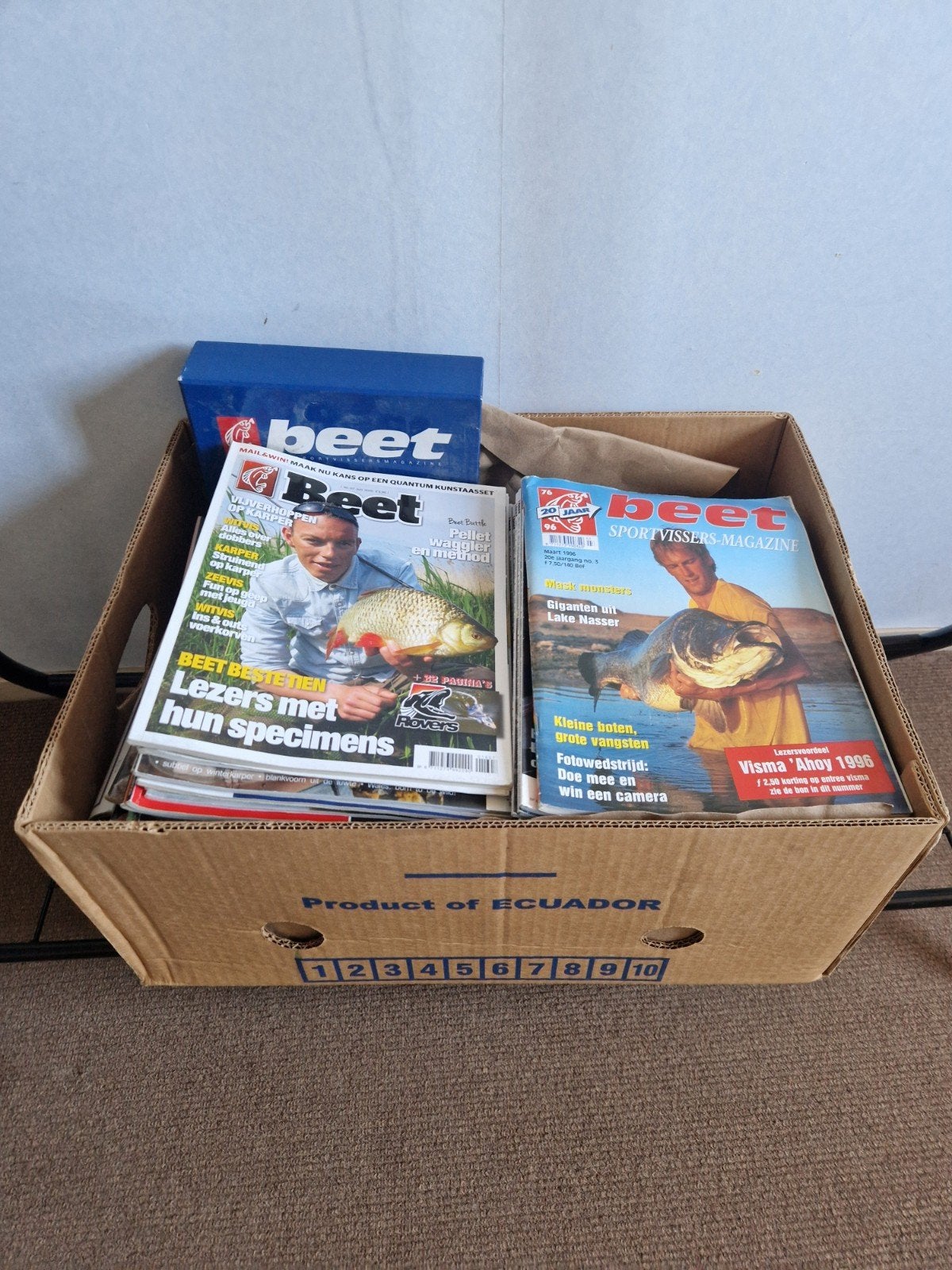 Bananendoos vol Beet magazines (1980-2016), Boeken, Ophalen, Gelezen, Sport en Vrije tijd