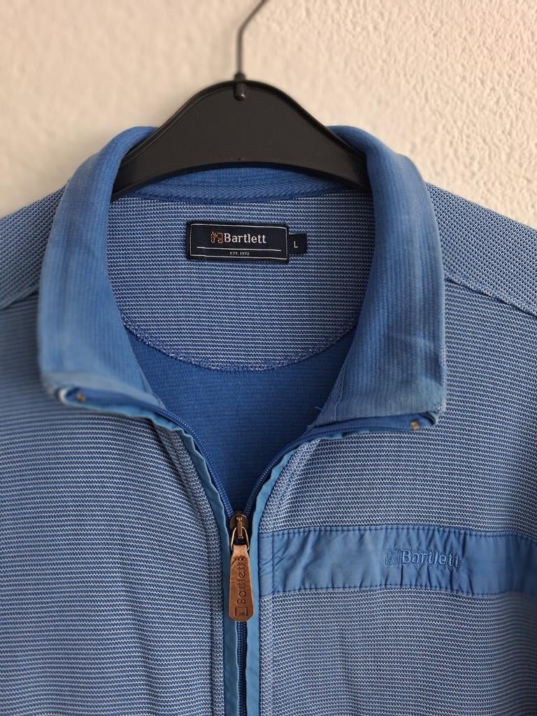 Bartlett Heren Vest Maat L - Blauw, Maat 52/54 (L), Blauw, Bartlett, Ophalen of Verzenden