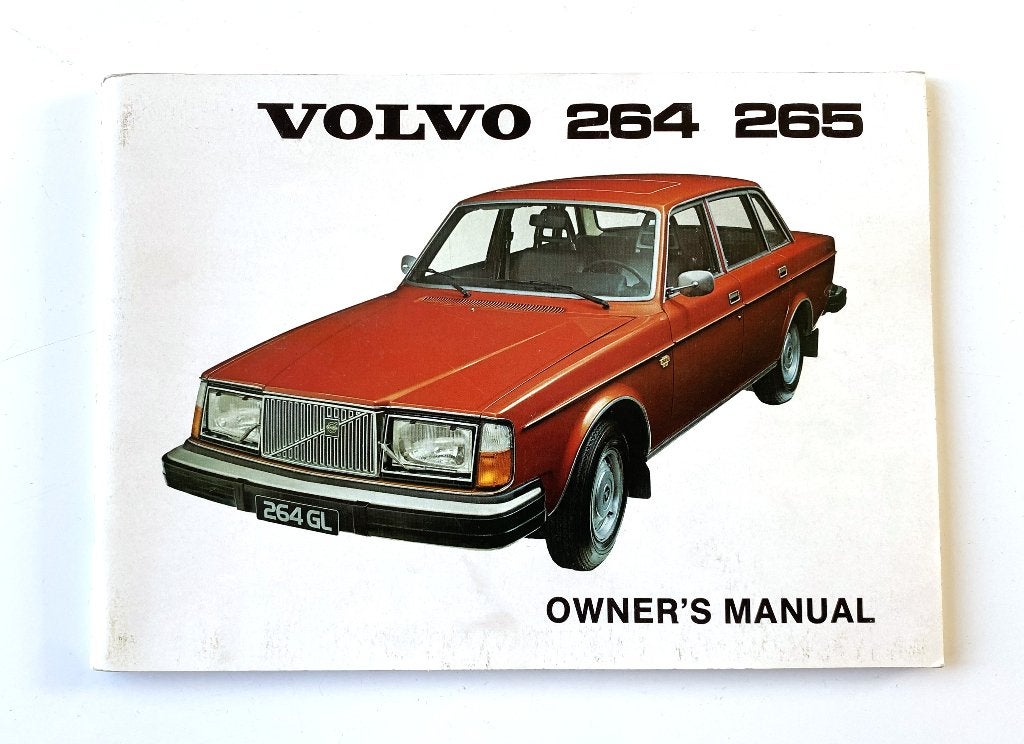 Volvo 264 / 265 owner’s manual van 1975, Verzenden