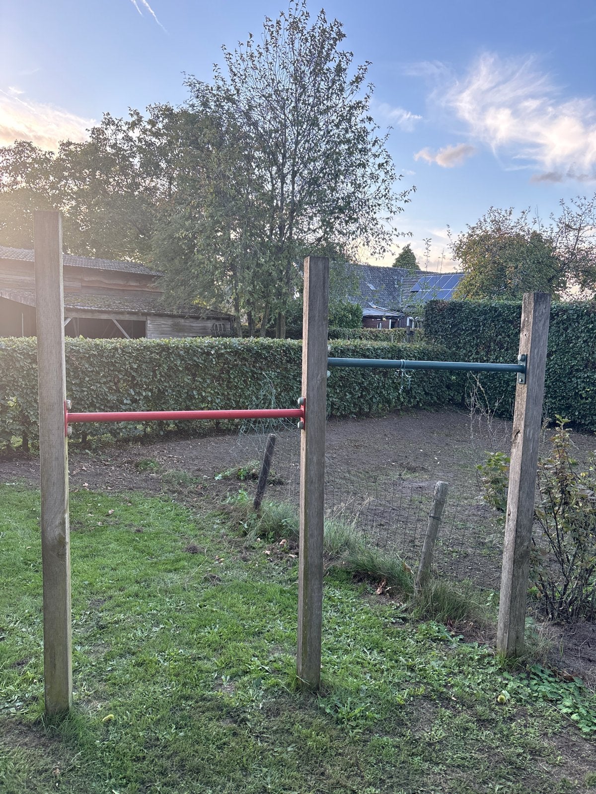 Klimrek voor de tuin - Tegen elk aannemelijk bod, Ophalen of Verzenden, Gebruikt, Klimwand