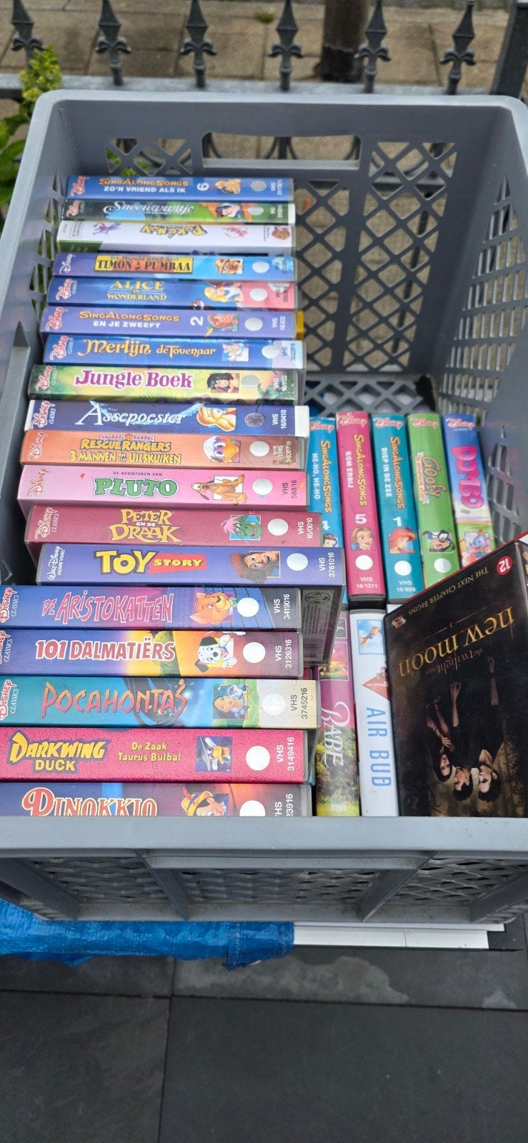 Originele Disney VHS banden - Grote collectie, Alle leeftijden, Ophalen, Gebruikt, Overige genres