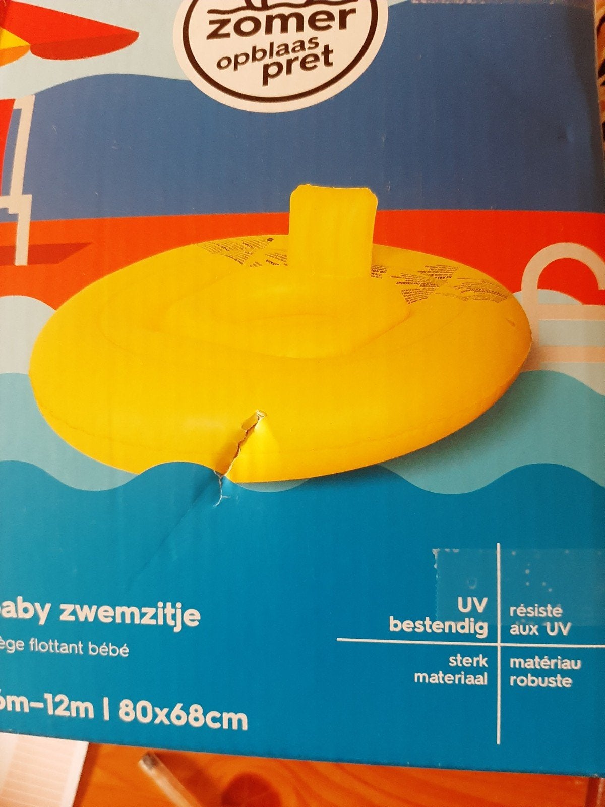 Zwemband baby, Ophalen of Verzenden, Zo goed als nieuw