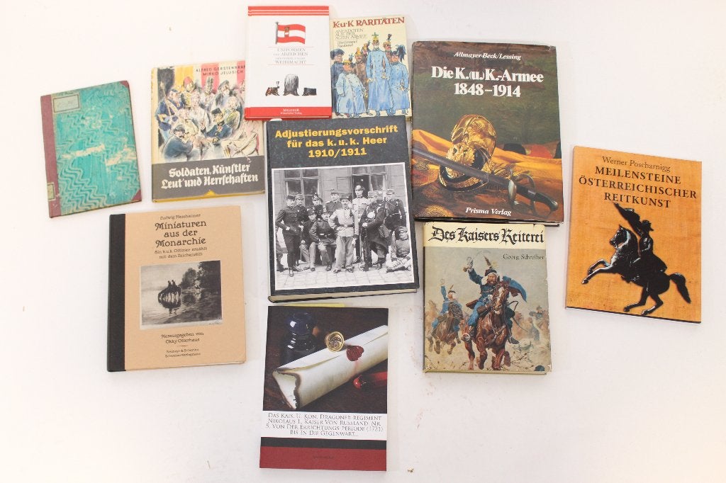 Boeken militaire geschiedenis Oostenrijk, Boeken, Diverse auteurs, Ophalen of Verzenden, Zo goed als nieuw, Voor 1940