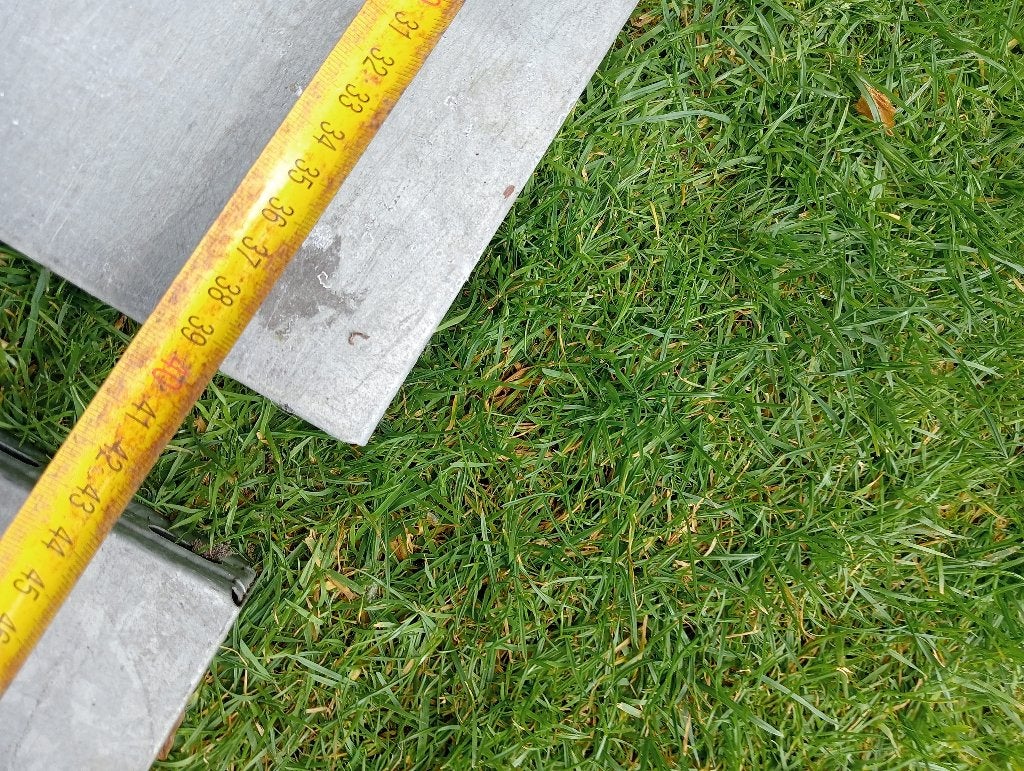 Metalen stelling stevig, Ophalen, Gebruikt, IJzer