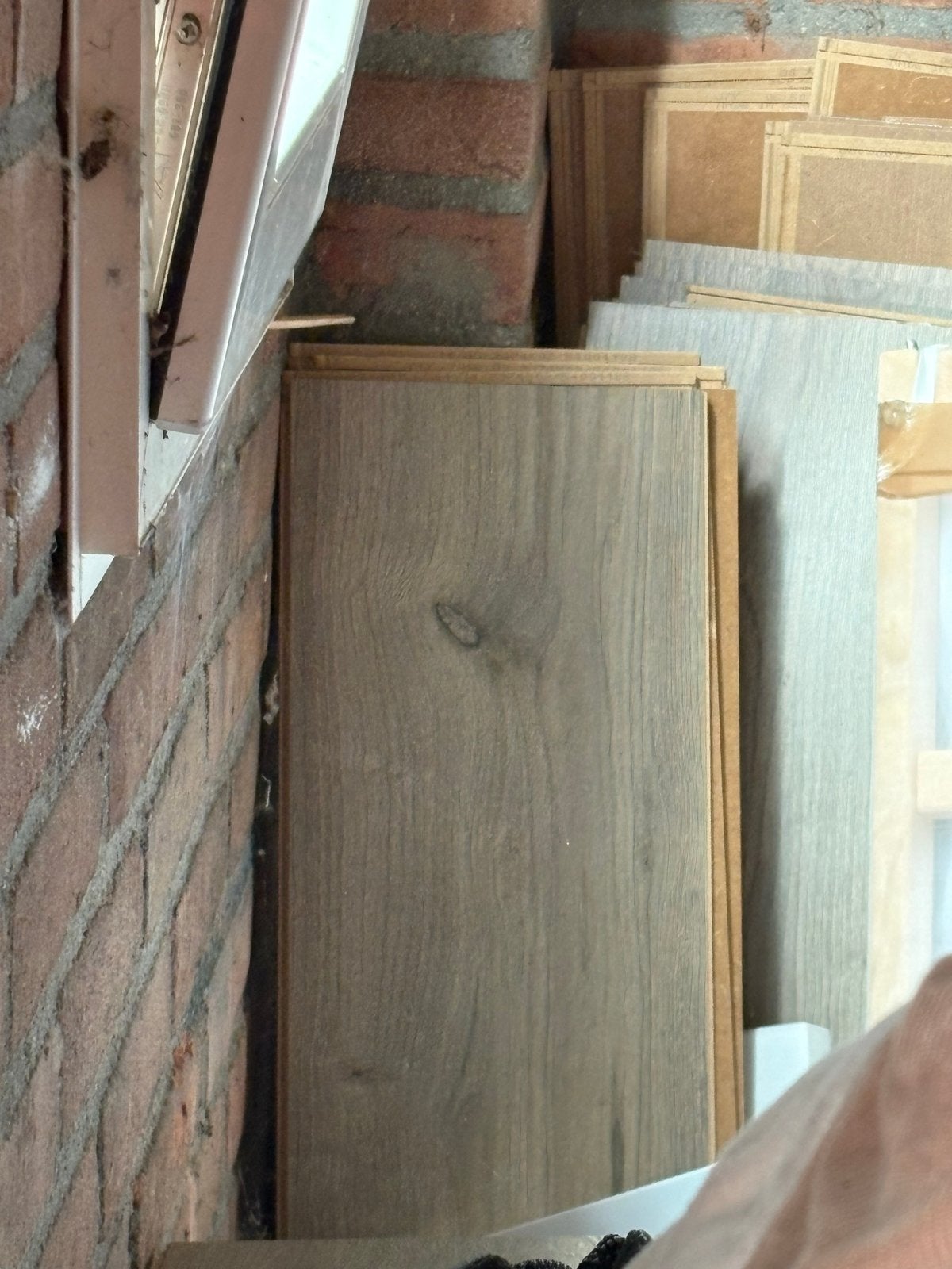 Laminaat vloer met ondervloer gratis ophalen, Ophalen, Gebruikt, Hout, Laminaat
