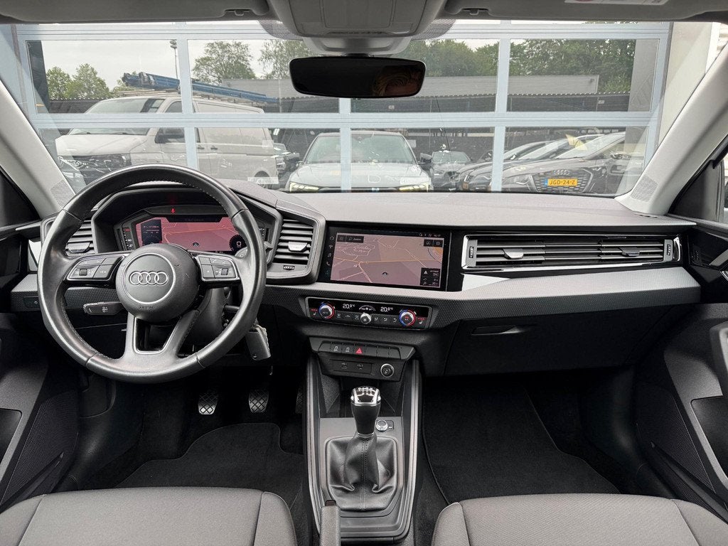 Audi A1 Sportback 30 TFSI S Line Navi Cruise PDC, Automatische klimaatregeling, Wit, Bedrijf, Handgeschakeld