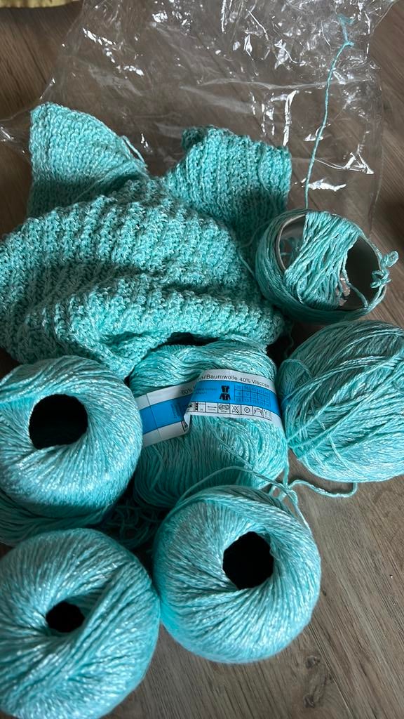 Great seal summer lichtblauw katoen viscose, Hobby en Vrije tijd, Breien en Haken, C, Breien of Haken, C, Nieuw
