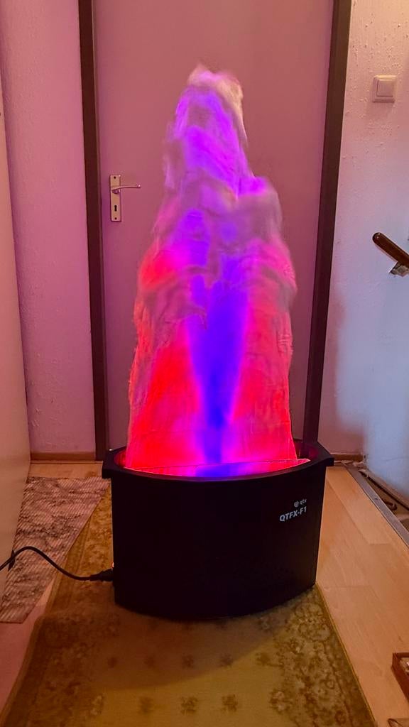 Flame effect lamp met handleiding en doos, Ophalen, Gebruikt