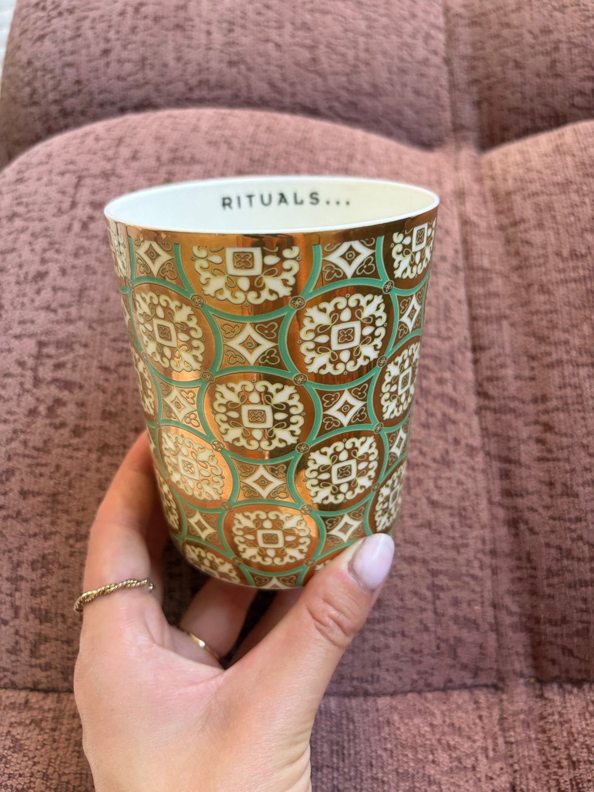 Rituals Luxury Candle Holder - Arabic Dream, Overige materialen, Meerkleurig, Ophalen of Verzenden, Zo goed als nieuw